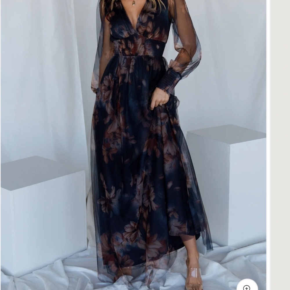 Baltic born Layla tulle maxi dress